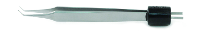 Jewelers Style Bipolar Forceps Angled