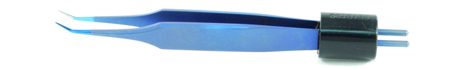 Blue Titanium Jewelers Bipolar Forceps