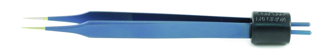 Blue Titanium Jewelers Bipolar Forceps