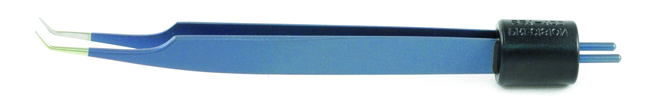 Blue Titanium Jewelers Bipolar Forceps