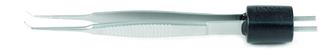 Iris Style Bipolar Forceps Curved